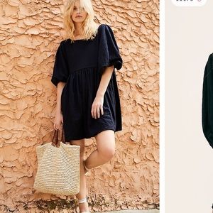 Free People get obsessed baby doll dress
